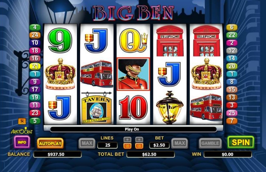 Big Ben Slot Machines Review 4