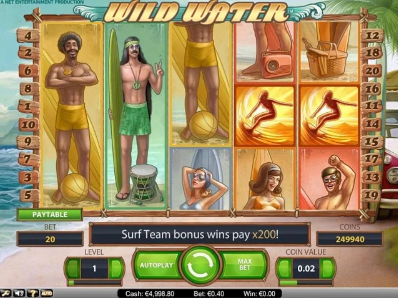 Wild Water Slot 1