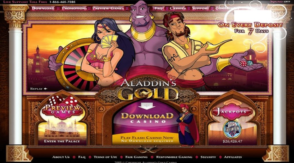 Aladdin’s Gold Casino 1