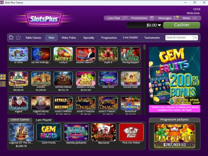 Casino Review Slots Plus 1