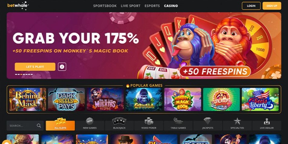 Safe Online Casino Betwhale Review 3