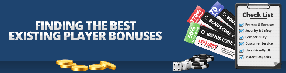 Casinos with No Deposit Bonus for Existing Players 2